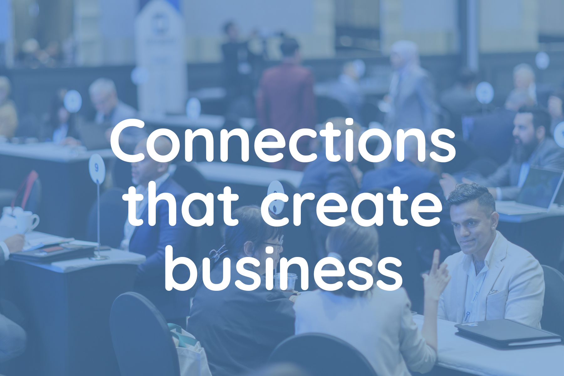 One-to-one business meetings