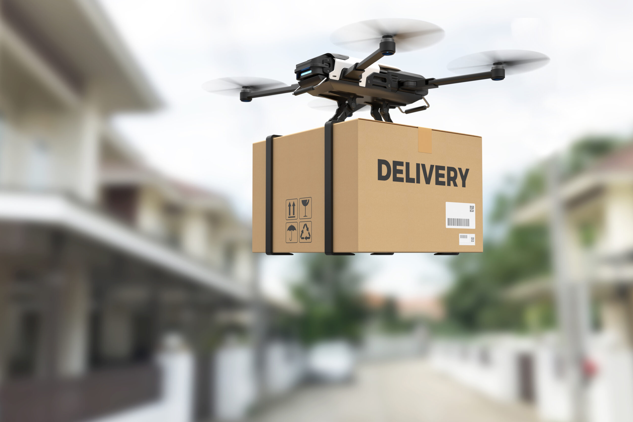 Drone market in the transportation and logistics industry