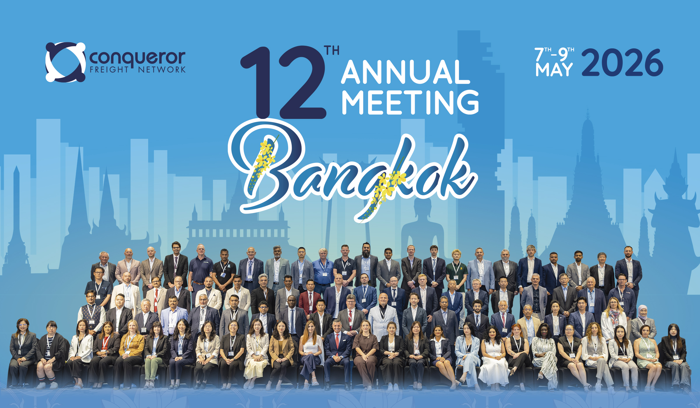 Group photo - Conqueror's 12th Annual Meeting