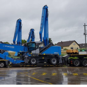 Conqueror Belo Horizonte ships a Terex equipment from Antwerp, Belgium, to Rio de Janeiro, Brazil