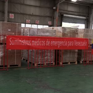 CQR Porto moves 12 tons of medical equipment from Pudong, China, to Caracas, Venezuela