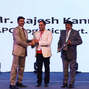 Conqueror member in Kandla receives the Shipping Times’ “Young Logistics Professional of the Year” Award