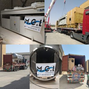 Conqueror Cairo safely delivers an out of gauge DDP shipment to the grounds of the client’s factory