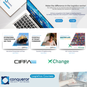 Conqueror to offer online freight forwarding courses in partnership with CIFFA and Container xChange