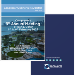 The June edition of Conqueror’s quarterly newsletter for 2022 is now online