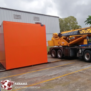 International transportation of a deckhouse with a weight of 13,550 Kg successfully carried out by Conqueror Panama City