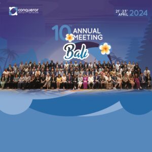 Conqueror Freight Network brings together more than 120 logistics leaders from all over the world in Bali to celebrate its 10th Annual Meeting